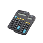 KIT 2 Calculadora De Tela Lcd De 8 Dígitos Estudantes Estacionário Ferramentas Exame Calculadora