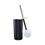 Kit 6 Acessórios De Banheiro Lavabo Detalhes Madeira Madeirado Toalete Conjunto de Higiene Pessoal Prático e Funcional 