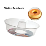 Forma De Pudim E Bolo Para Microondas De Plástico