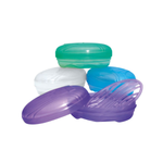 Kit 5 Saboneteiras Plásticas Com Tampa e Tela Porta Sabonete Banheiro Sortido