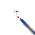 Kit 20 Canetas Esferográficas Paper Mate 1.0mm Escrita Macia Durável Azul Preta Vermelha