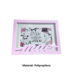Porta Retrato 10x15cm Decorativo Para Foto Quarto Sala Presente Dia das Mães