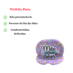 Espelho de Bolso Presente Dia das Mães Pequeno Portátil Para Bolsa Feminino