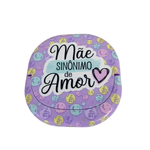 Espelho de Bolso Presente Dia das Mães Pequeno Portátil Para Bolsa Feminino