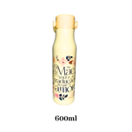 Garrafa Alumínio 600ml Academia Presente Dia das Mães Fitness Leve Resistente