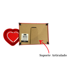 Porta Retrato Amo Você 10x15 Presente Com Amor Porta Foto Lembrança Especial