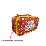 Bolsa Necessaire Dia Das Mães Feminina para Maquiagem e Cosméticos/Organizadores