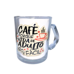 Caneca de Vidro 320ml