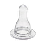Kit 10 Bicos de Mamadeira Silicone Redondo Reposição Econômico Universal