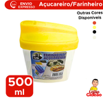 Pote Farinheiro E Açucareiro Porta Farinha Porta Açúcar Mantimentos Para Cozinha