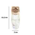 Garrafa Infantil 550ml Sunny Baby Com Tampa Portátil Para Escola Passeio Leve