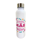 Garrafa 500ml Dia das Mães Presente Para Mãe Portátil Leve Prática