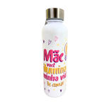 Garrafa 500ml Dia das Mães Presente Para Mãe Portátil Leve Prática