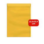 Kit 50 Envelopes A4 Ouro 22×32 Escritório Para Currículo Documentos Em Atacado Para Escritório