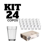 Kit 24 Copos Americano Original 190ml Multiuso Café Cerveja Atacado