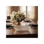 Travessa Petisqueira de Vidro Balls Pérolas 17cm - Mesa Posta Elegante