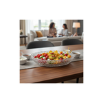 Travessa Petisqueira de Vidro Balls Pérolas 17cm - Mesa Posta Elegante