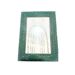 Porta-Retrato 10x15cm Poliestireno Foto Decoração Verde Azul Cinza