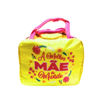 Bolsa Térmica 5 Litros Presente Para Mãe Dia das Mães Lancheira Portátil