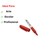 Marcador Para Quadro Branco Caneta Slim Para Escola Escritório Faculdade