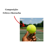 Kit 3 Bola De Tênis Para Treinamento De Alta Performance
