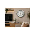 Relógio De Parede Cozinha Silencioso Moderno Redondo Quarto Sala Decorativo Escritório 23cm