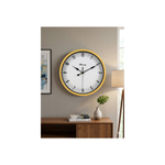 Relógio De Parede Redondo Clássico Sala Cozinha e Escritório 24,6cm Envio Rápido