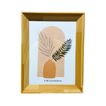 Porta Retrato de Mesa 15x20cm Moldura Profunda Decorativo Elegante