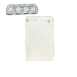 Cortina De Box Chuveiro 1,80m PVC