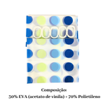 Cortina Box Para Banheiro 140x180cm 70% Polietireno
