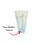 Jogo De Copos De Vidro Transparente 290ml 3pcs