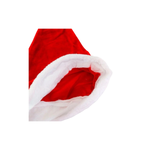 Kit Com 5 Gorros De Papai Noel De Veludo Vermelho Touca Elegância De Natal