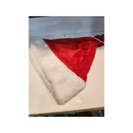 Kit Com 5 Gorros De Papai Noel De Veludo Vermelho Touca Elegância De Natal