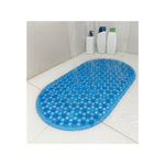 Tapete de Box Oval PVC Antiderrapante Com Ventosas Banheiro