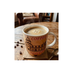 Caneca 350ml Cerâmica Para Café Chá Coffee Resistente Sortida