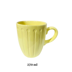 Caneca de Cerâmica 270ml Para Café Chá Cozinha Resistente