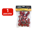 Cerejas Artificial Para Decoração De Natal Grinaldas Enfeite Natalino Frutas Vermelhas