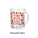 Kit 3 Itens Dia das Mães Completo Caneca Bolsa Porta Moedas