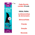 12 Caixa Lápis HB 12 Un Sem Borracha Revenda Escola