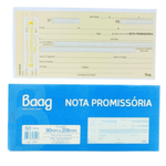 Kit 5 Talão Nota Promissória Grande 50 Folhas