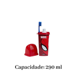 Porta Escova de Dente Homem Aranha 290ml