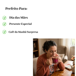 Kit 4 Canecas Vidro Dia das Mães 320ml Especial