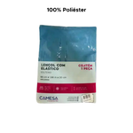 Lençol Com Elástico Microfibra Avulso De Solteiro 100% Poliéster 88cm x 1,88m x 20cm