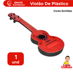 Violão De Brinquedo Musical Infantil Plástico 4 Cordas Violãozinho Brinquedo Violinha Sortido