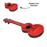 Kit 5 Violão De Brinquedo Colorido De Plástico Viola Musical Brinquedos Para Prenda 