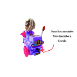 Boneca Duda Infantil a Corda Brinquedo Menina