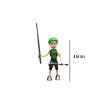 Boneco Pirata Play Box Pequeno 4 Peças