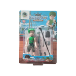 Boneco Pirata Play Box Pequeno 4 Peças