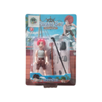 Boneco Pirata Play Box Pequeno 4 Peças