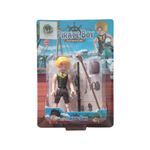 Boneco Pirata Play Box Pequeno 4 Peças